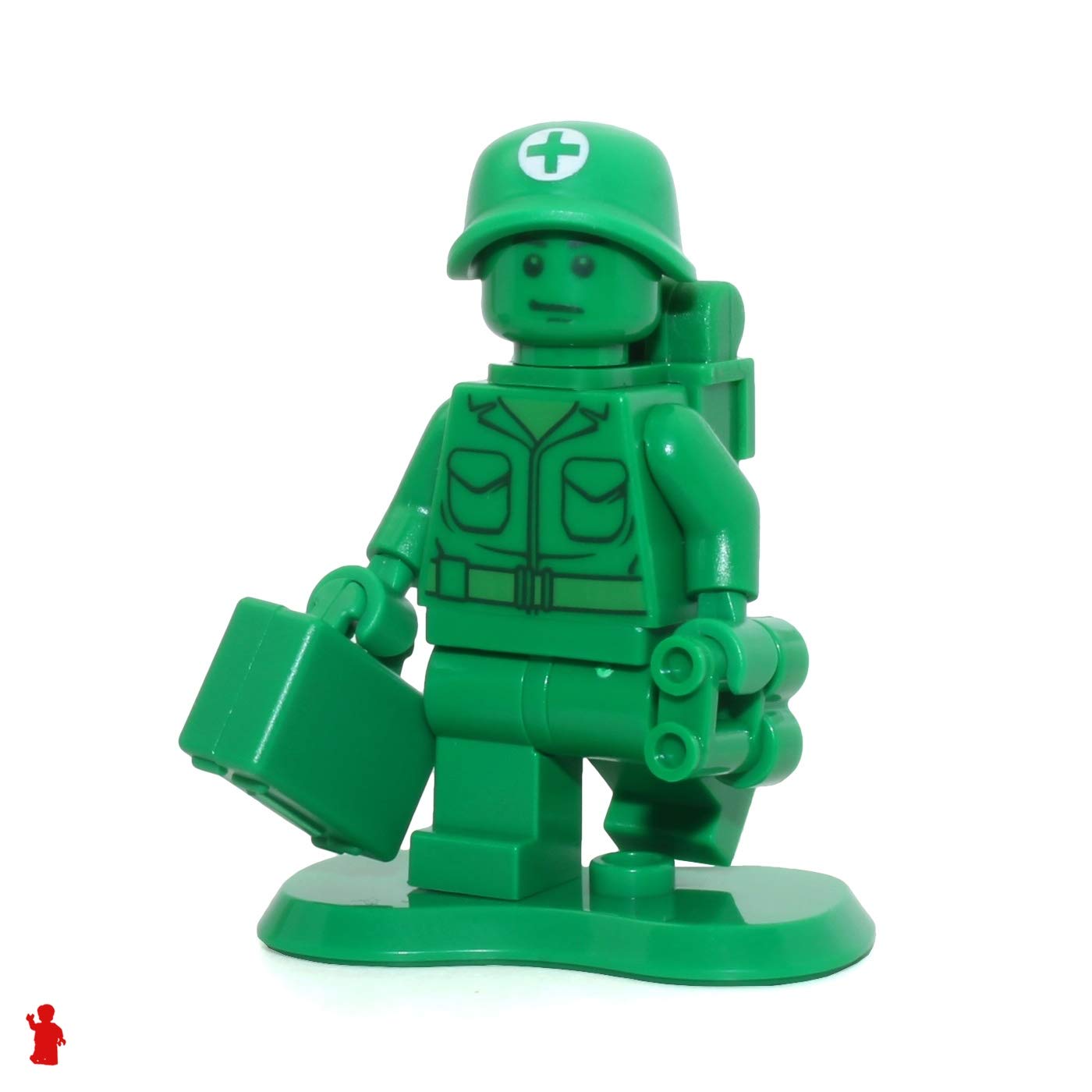 トイストーリー GREEN ARMY MAN / MEDICOM TOY LEGO Toy Story MiniFigure - Green Army Man (Medic w/ Backpack